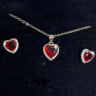 Zircon Gold Jewelry Set