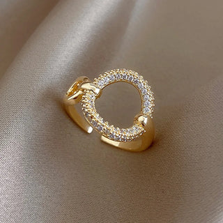 Zircon Gold Ring 10