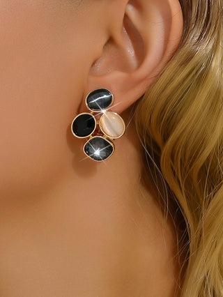 Unique Colorful Stud Earrings