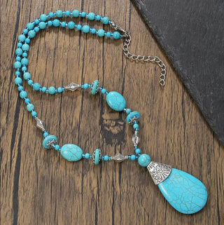 Beaded Pendant Necklace