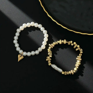 Pearl Heart Pendant Necklace