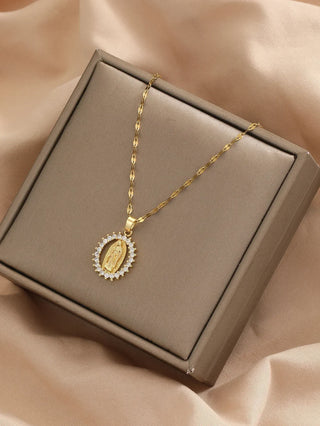 Zircon Star Pendant Necklace