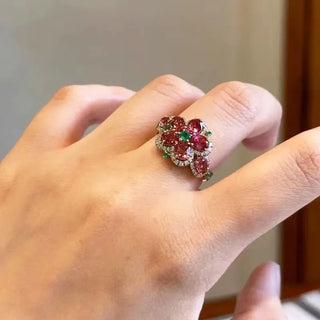 Crystal Zircon Ring 7