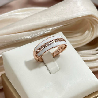 Zircon Rose Gold Ring