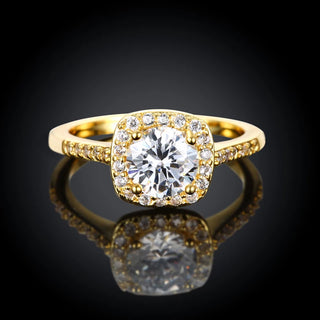 Crystal Zircon Ring 8
