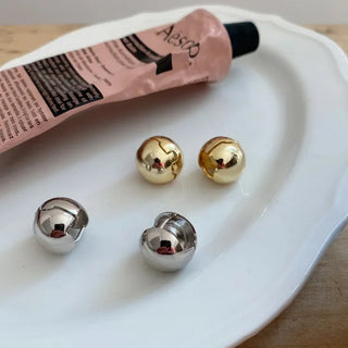 Silver Classic Hoop Earrings