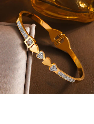 Zircon Gold Bracelet 6