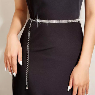 Crystal Chain Waist Belt