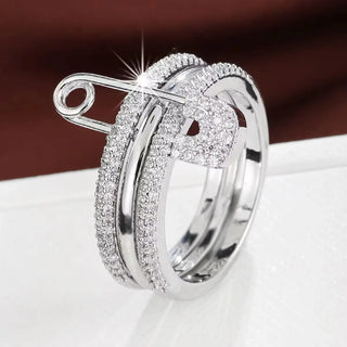 Zircon Gold Ring 5