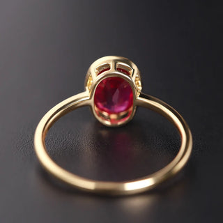Zircon Gold Ring 11