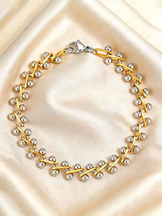 Gold Silver Bracelet 2