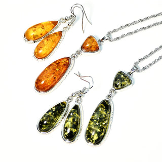 Silver Chain Jewelry Set
