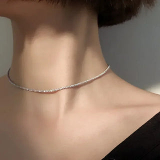 Pearl Stainless Choker Necklace