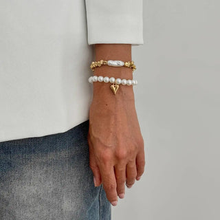 Pearl Heart Pendant Necklace