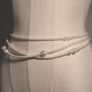 Pearl Chain Waist Belt