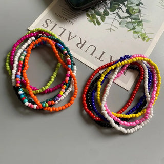 Beaded anklet