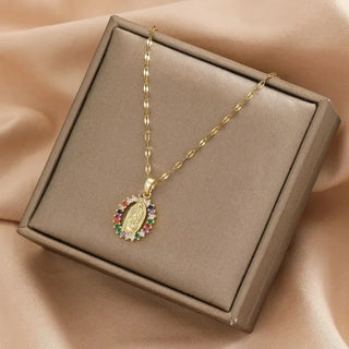 Zircon Star Pendant Necklace