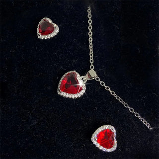 Zircon Gold Jewelry Set