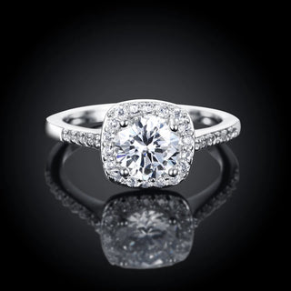 Crystal Zircon Ring 8