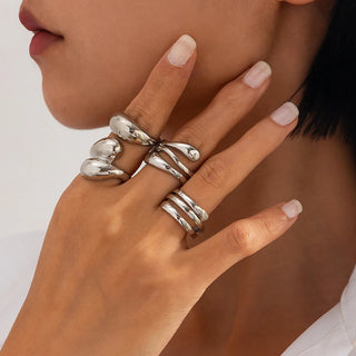 Gold Silver Jewelry Set 2
