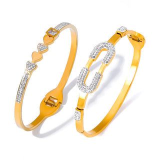 Zircon Gold Bracelet 6