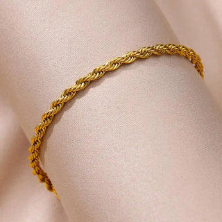 Gold Stainless Anklet 2