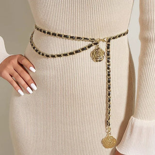 Floral Chain Waist Belt 2