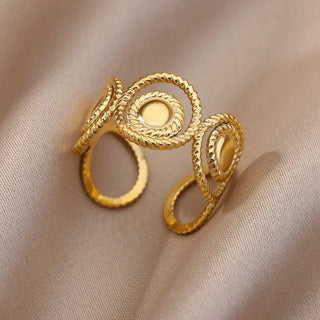 Zircon Gold Ring 21
