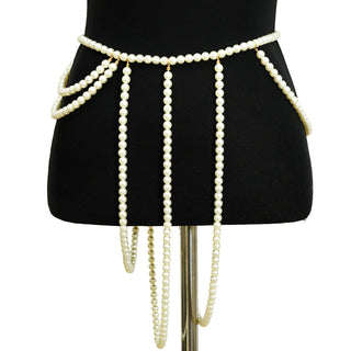 Pearl Tassel Waist Chain