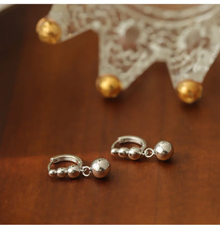 Silver Classic Hoop Earrings 2