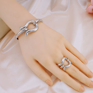 Gold Choker Jewelry Set