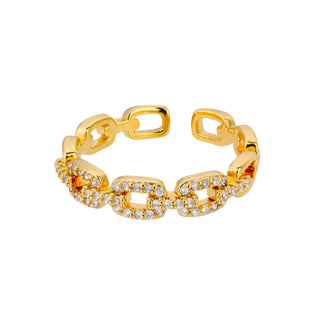 Zircon Gold Ring 17