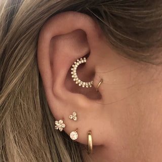 Crystal Zircon Stud Earrings 2