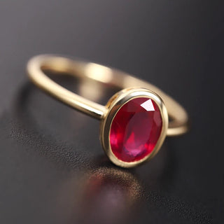 Zircon Gold Ring 11