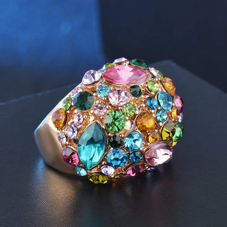 Crystal Zircon Ring 3