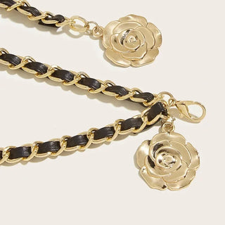 Floral Chain Waist Belt 2