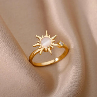 Zircon Gold Ring 21
