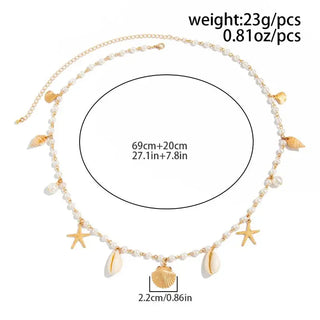 Pearl Beaded Waist Chain