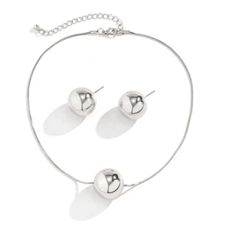 Gold Silver Jewelry Set