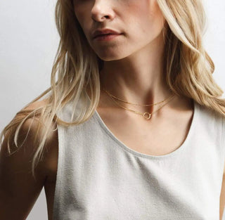 Stainless Chain Pendant Necklace