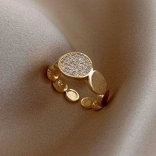 Zircon Gold Ring 10