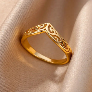 Zircon Gold Ring 21