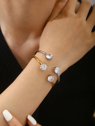 Crystal Gold Bracelet