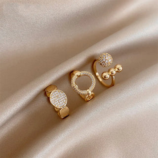 Zircon Gold Ring 10
