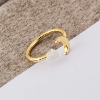 Zircon Silver Ring 4
