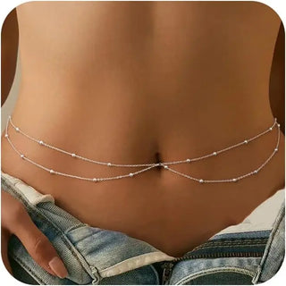 Pearl Gold Waist Chain