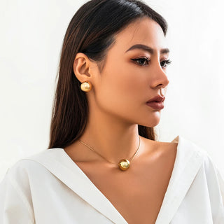 Gold Silver Jewelry Set