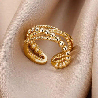 Zircon Gold Ring 21