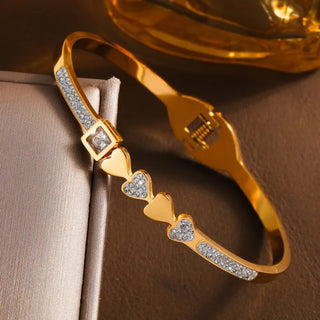 Zircon Gold Bracelet 6