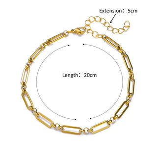 Gold Stainless Anklet 2